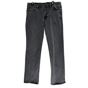 Lucky Brand  361 Vintage Straight‎ Leg Men Jeans Size 34 Gray Cotton Blend